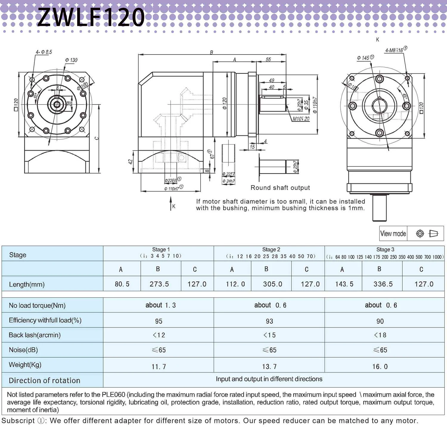 transmission gear reducer