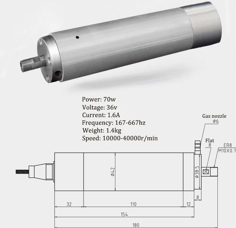 water proof spindl motor