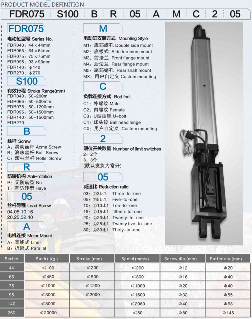 how to choose electric pneumatic cylinder